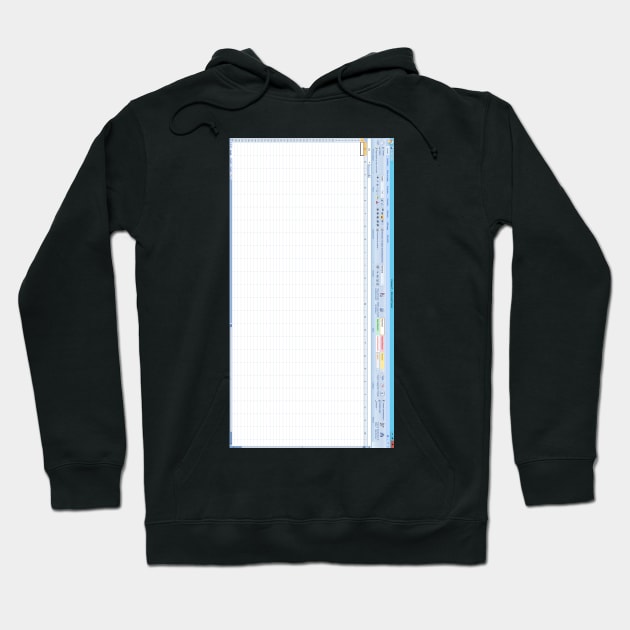 Excel spreadsheet 2007 Hoodie by ghjura